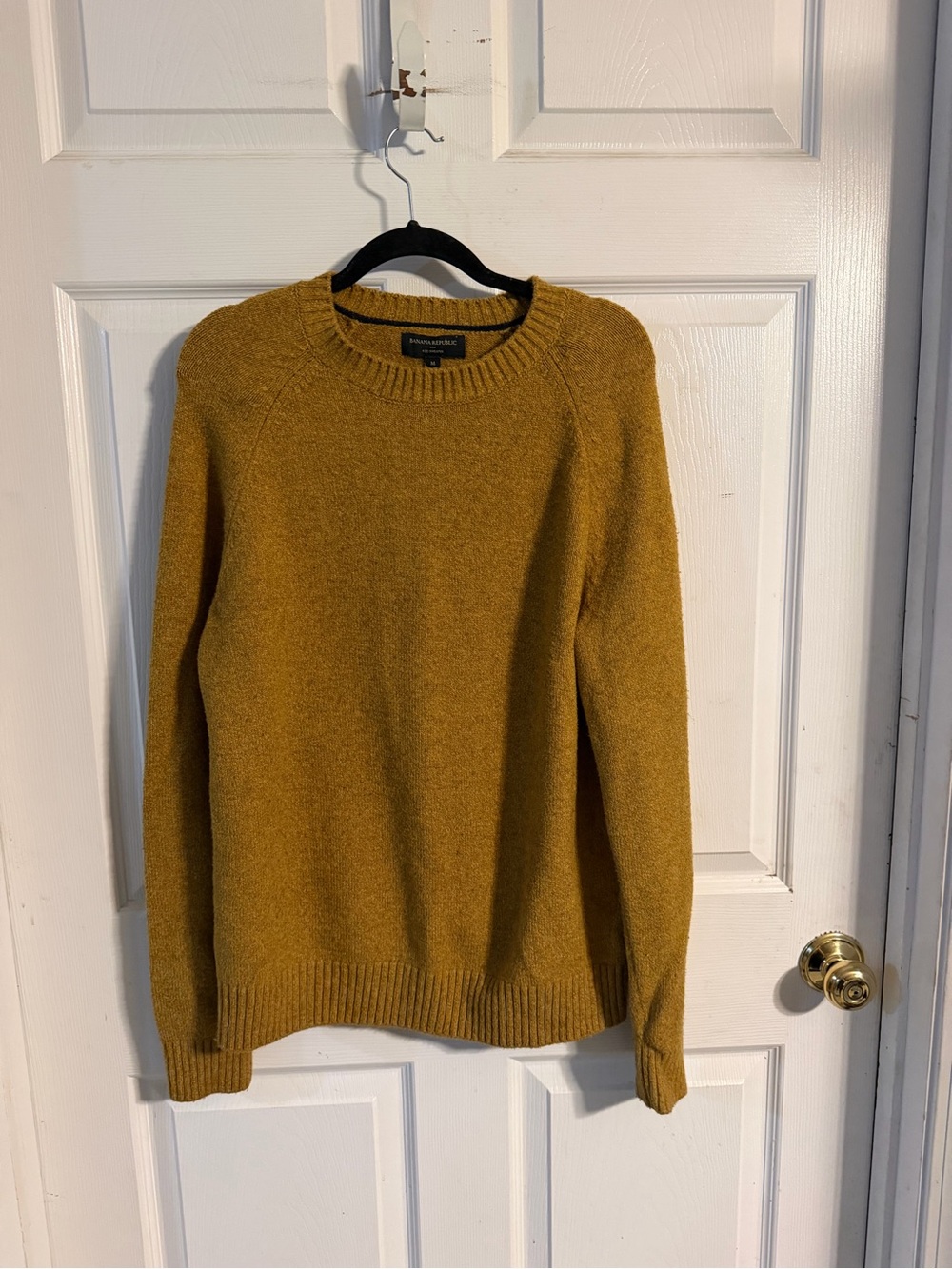 Banana Republic Men’s Crewneck Sweater - Mustard Gold